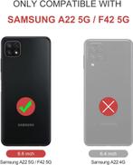 Luxe PU-Leren Telefoonhoes geschikt voor Samsung Galaxy A22, Verzenden, Nieuw