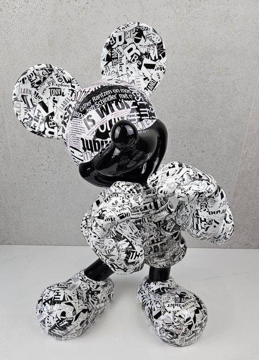 ArtBrut by Ann - Mickey ILY - black&withe - edycja, Antiek en Kunst, Kunst | Designobjecten
