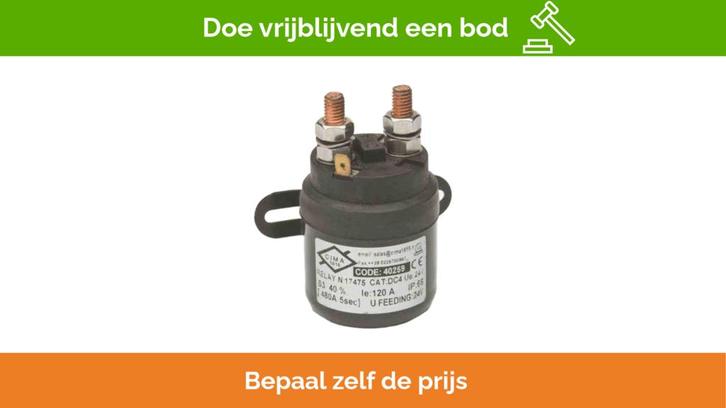 Bieden: Cima solenoid schakelrelais 24V | 120A - 40259, Watersport en Boten, Overige Watersport en Boten, Nieuw, Ophalen of Verzenden