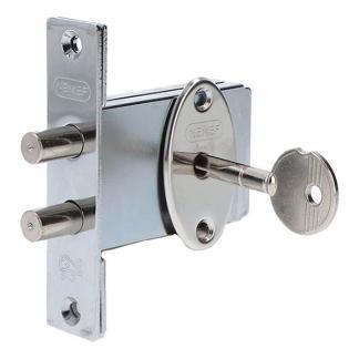 Deurbeslag | Veiligheidsbijzetslot | Nemef | 2 stuks, Doe-het-zelf en Verbouw, Hang- en Sluitwerk, Nieuw, Verzenden