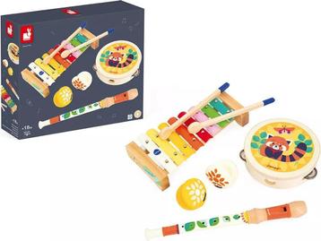 Janod Gioia - Muziekinstrumenten Set - Set Van 4 Houten beschikbaar voor biedingen