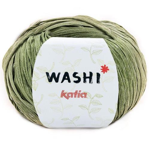 Katia Washi - 138 bosgroen - Lintgaren, Hobby en Vrije tijd, Breien en Haken, Ophalen of Verzenden