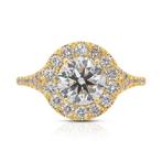 Ring - 18 karaat Geel goud - 2.51ct. tw. Diamant, Nieuw