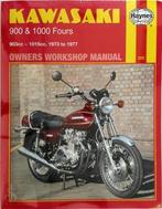 Kawasaki 900 and 100 Fours Owners Workshop Manual 1973 to, Nieuw, Verzenden