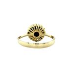 Gouden vintage ring met bloedkoraal 14 krt, Ophalen of Verzenden, Nieuw