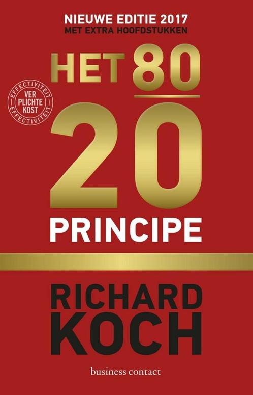 Het 80/20- principe (9789047010999, Richard Koch), Boeken, Economie, Management en Marketing, Nieuw, Verzenden