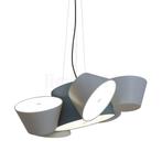 Marset Tam Tam 5 Hanglamp, blauw-grijs/zilvergrijs, Huis en Inrichting, Verzenden, Nieuw