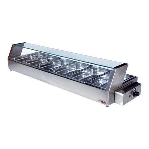 Bain-marie vitrine - Stilfer - 6x 1/3GN 65mm, Zakelijke goederen, Horeca | Keukenapparatuur, Nieuw in verpakking, Verzenden