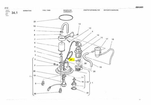 Ducati BAFFLE - 48410291B Superbike, Motoren, Onderdelen | Ducati, Nieuw, Verzenden