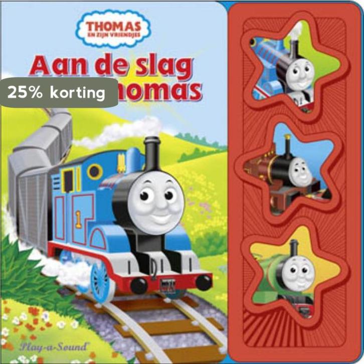 Aan de slag met Thomas / Thomas de stoomlocomotief, Boeken, Kinderboeken | Baby's en Peuters, Gelezen, Verzenden