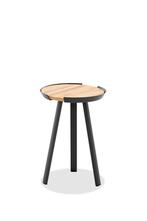 Niehoff Salvo Bijzettafel Ø40 cm - Bruin, Huis en Inrichting, Tafels | Bijzettafels, Ophalen of Verzenden, Nieuw