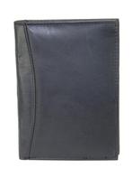 Portefeuille van zwart leer kleiner model, Verzenden, Nieuw