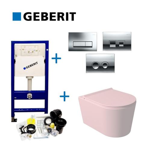 Geberit UP100 Toiletset Set52 Wandcloset Salenzi Civita Mat, Doe-het-zelf en Verbouw, Sanitair, Overige typen, Nieuw, Ophalen of Verzenden
