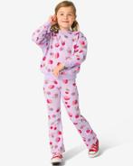 HEMA Kinderkledingset comfy fit jersey fruit paars, Verzenden, Nieuw