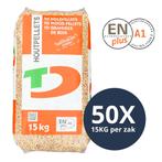 TEN DAMME - Witte Houtpellets - ENplus A1 - 100% Naaldhout, Tuin en Terras, Haardhout, Ophalen of Verzenden