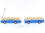 Schaal H0 Eheim 6101 (Brawa) trolleybus crème-blauw #5882, Hobby en Vrije tijd, Modeltreinen | H0, Ophalen of Verzenden, Gebruikt