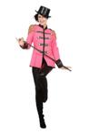 Circus directrice jas pink (Feestkleding dames)