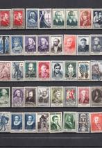 Frankrijk 1949/1991 - Timbres met historische figuur en, Gestempeld
