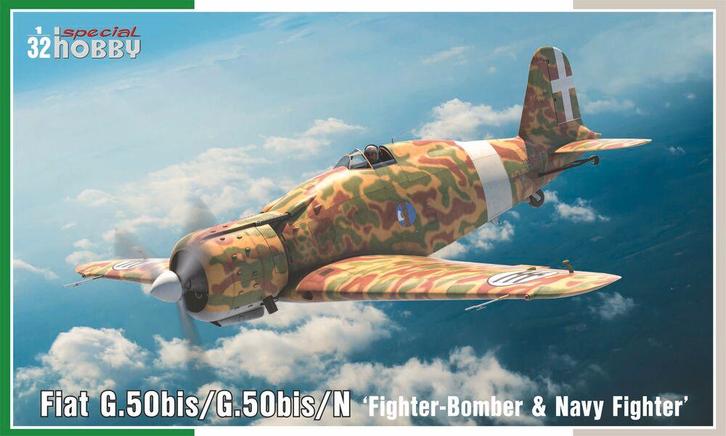 Special Hobby 100-SH32089 Fiat G.50bis/G.50bis/N, Hobby en Vrije tijd, Modelbouw | Vliegtuigen en Helikopters, Nieuw, Overige merken
