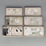 Nederland. Bankbiljetten 10 Gulden - 1000 Gulden ND, Postzegels en Munten, Munten | Nederland