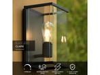 Lucide CLAIRE - Wandlamp 1xE27 - IP54 - Dimbaar - Antraciet, Verzenden, Zo goed als nieuw