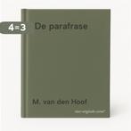 De parafrase 9789079433506 M. van den Hoof, Boeken, Verzenden, Gelezen, M. van den Hoof