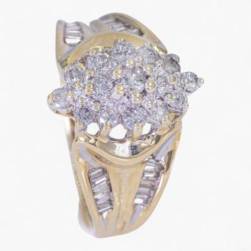 Zonder Minimumprijs - Ring - 14 karaat Geel goud, IGI -, Sieraden, Tassen en Uiterlijk, Ringen