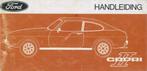 1974 Ford Capri instructieboekje handleiding Nederlands, Auto diversen, Verzenden