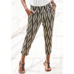 Lascana 7/8-broek met brede tailleband en all-over, Kleding | Dames, Broeken en Pantalons, Verzenden, Nieuw