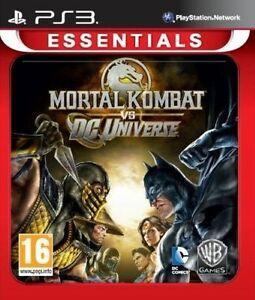 PlayStation 3 : Mortal Kombat Vs DC Universe Essentials, Spelcomputers en Games, Games | Sony PlayStation 3, Zo goed als nieuw