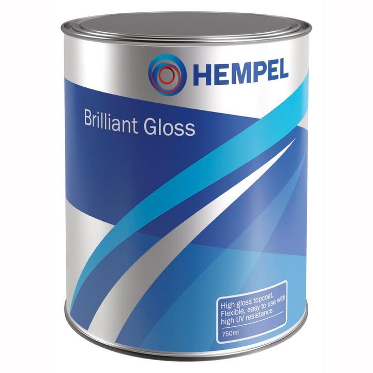 Hempel Brilliant Gloss 1-Component Bootlak-Zwart-0,75 Liter, Doe-het-zelf en Verbouw, Verf, Beits en Lak, Nieuw, Ophalen of Verzenden