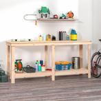 vidaXL Werkbank 180x50x80 cm massief grenenhout, Doe-het-zelf en Verbouw, Werkbanken, Verzenden, Nieuw
