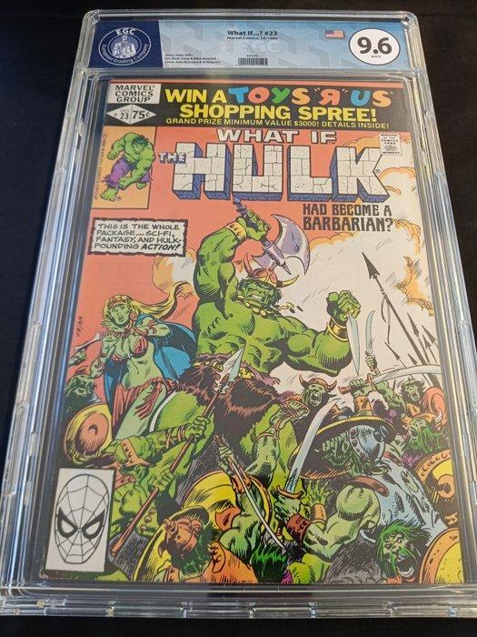 What If? #23 - EGC 9.6 - What If...Hulks Girlfriend Jarella, Boeken, Strips | Comics