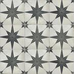 Vloertegel wandtegel vintage mars ster zwart 20x20, Ophalen, Keramiek, Nieuw, 10 m² of meer