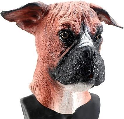 Hondenmasker Boxer Deluxe, Kleding | Dames, Carnavalskleding en Feestkleding, Nieuw, Verzenden