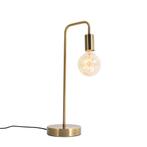 Moderne tafellamp brons - Facil, Huis en Inrichting, Lampen | Tafellampen, Nieuw, Overige materialen, Modern, Minder dan 50 cm