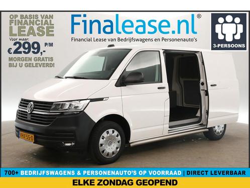 Volkswagen Transporter 2.0 TDI L1H1 Airco Carplay Nav €299pm, Auto's, Bestelauto's, Lease, Handgeschakeld, Diesel, Volkswagen