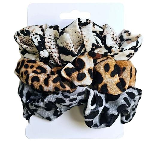 Fako Fashion® - Haarelastiek - Scrunchie - Haarwokkel -, Sieraden, Tassen en Uiterlijk, Uiterlijk | Haarverzorging, Verzenden