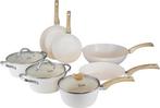 Cook & Pan Pannenset Go Ivory - 7-delig -, Verzenden, Nieuw