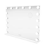 Monster Shop LED Bluetooth Spiegel - Dimbare Make-up Spiegel, Huis en Inrichting, Woonaccessoires | Spiegels, Verzenden, Nieuw