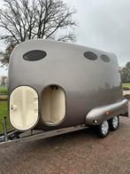 Geweldige vol-polyester vintage 2-paards paardentrailer!, Dieren en Toebehoren, Paarden en Pony's | Trailers en Aanhangwagens