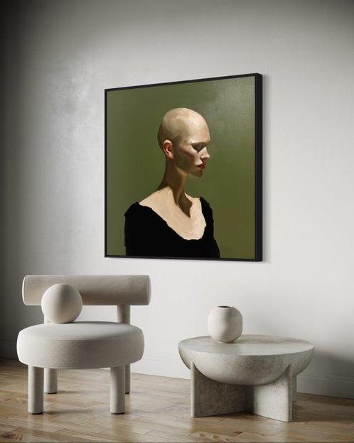 Houessou Koffins Bryan (1999) - Silence, Antiek en Kunst, Kunst | Schilderijen | Modern