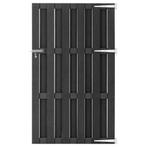 HKC Tuinpoort 100x180 cm Grijs | Tweedekansje | OP = OP!, Tuin en Terras, Ophalen of Verzenden, Nieuw, Overige materialen, Tuinhek