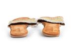 Lazamani Slippers in maat 42 Goud | 10% extra korting, Kleding | Dames, Slippers, Overige kleuren, Verzenden, Lazamani