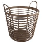 Talen Tools Mand Eco 40L Bruin Hout/PP - Robuust en Stijlvol, Ophalen of Verzenden, Nieuw