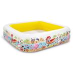 INTEX Opblaasbaar Kinderzwembad met Dak - 157x157 cm - Ve..., Ophalen of Verzenden, Nieuw