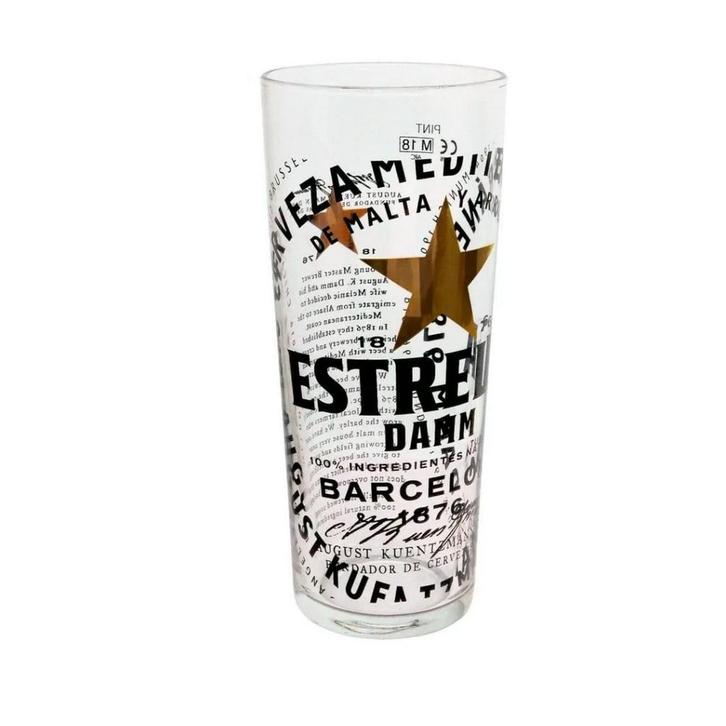 Estrella Damm vaasje - 25cl, Verzamelen, Biermerken