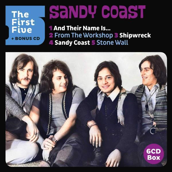 cd - Sandy Coast - The First Five + Bonus CD 6-CD Box, Cd's en Dvd's, Cd's | Rock, Zo goed als nieuw, Verzenden