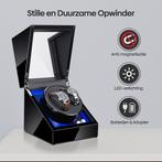 Olvy Time - Luxe Watchwinder voor 2 Horloges - Met LED Verli, Verzenden, Nieuw