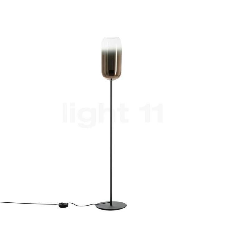 Artemide Gople Terra, brons/body zwart (Staande lampen), Huis en Inrichting, Lampen | Vloerlampen, Nieuw, Verzenden